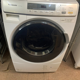 Panasonic NA-VD110L-W  ななめ型ドラム式洗濯乾燥機