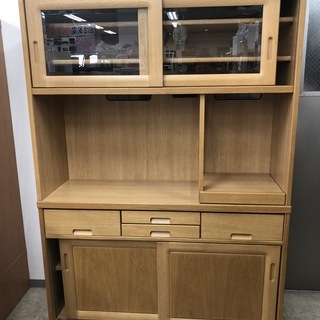 【終了】J184　美品！東海家具　食器棚　キッチンボード カップボード