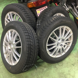 ブリジストン VRX バリ山　スタットレス ホイールセット