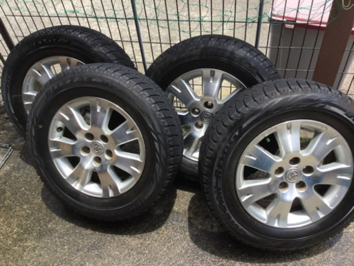 アルファード用にBRIDGESTONE/ブリザックREVO GZ アルミ4本スタッドレスタイヤセット
