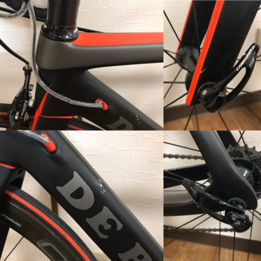 DEROSA デローザ PROTOS プロトス カンパSuperRecord EPS カンパBORA ULTRA TWO 50 CULT カーボンロードバイク
