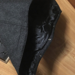 【値下交渉可】4年前に購入したKOEのブルゾン、ジャンバー、ジャケットMサイズ★フード付き★ブラック黒★知立市の画像