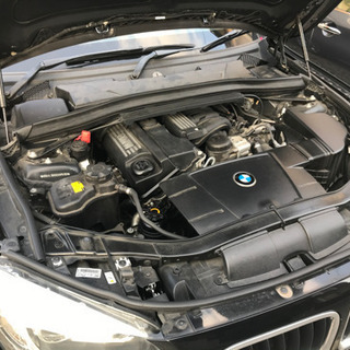車検 令和３年8月 BMW H22 X1 sDrive 18i 走行7.1万㌔ HID ETC HDDナビ フルセグTV コンフォートアクセス ブラックサファイアメタリックの画像
