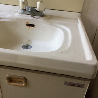 【リフレッシュプロジェクト 59/300】洗面台 白 取り外せる方のみの画像
