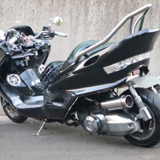 【YAMAHA マジェスティ】ロンホイローダウン加工！！フルメッキフルエアロ！！の画像