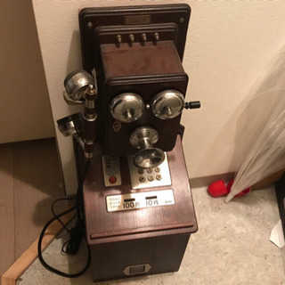 昭和レトロアンティーク公衆電話オブジェ