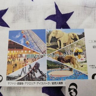 残り一枚　姫路セントラルパーク入園券