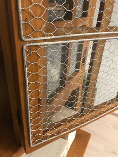 交渉中　カントリー　食器棚　カップボード