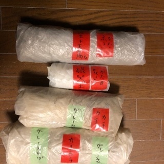 陶芸用粘土　再生土　削り後の乾燥土