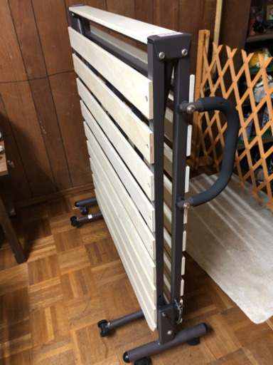 ニトリ　折りたたみスノコベッド