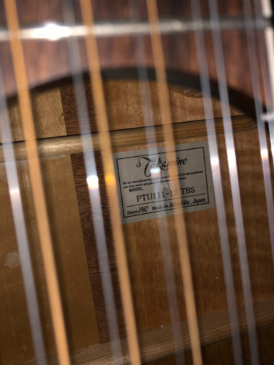 takamine ptu111-12 タカミネ　12弦ギター