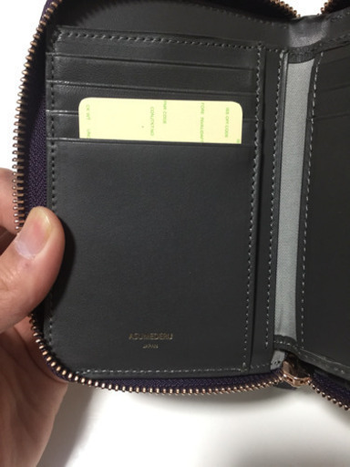 【新品】アスメデル縦型二つ折り財布