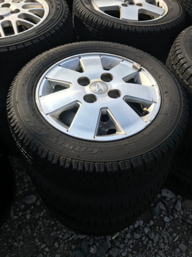ダイハツ軽自動車用アルミホイール付きスタッドレス