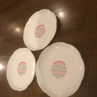 白い平皿(ヤマザキ)値下げしましたの画像