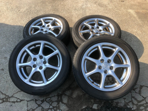 エスティマ ACR50 前期 純正ホイール＆タイヤ 4本 215/55R17