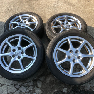 エスティマ ACR50 前期 純正ホイール＆タイヤ 4本 215...