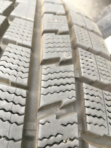 215/55R17 16年製 残溝80% スタッドレスホイール付