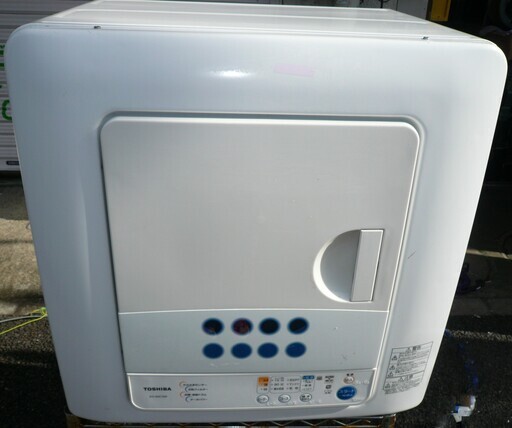 ☆東芝 TOSHIBA ED-60C 衣類乾燥機 ターボパワー ②◆乾燥容量6.0kg
