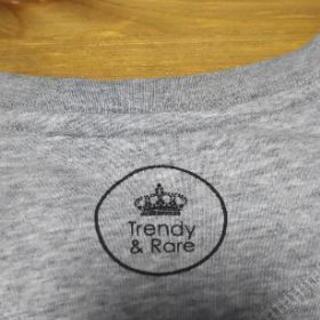 値下げ❗️Trendy&Rare トレンディ&レア Watch me improve 長袖 スウェット トレーナーの画像
