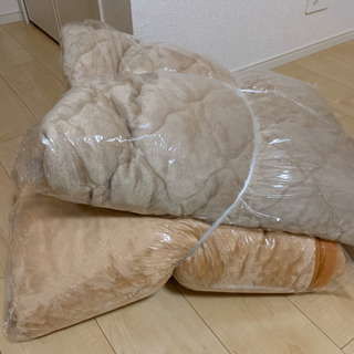 合わせ毛布&敷きパッド