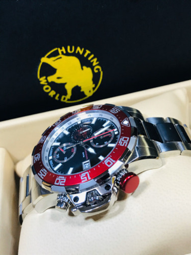 商談中(交渉OK)高級ハンティングワールド腕時計