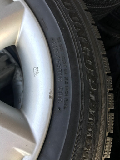 日産用アルミホイール付きスタッドレスタイヤ★車に取り付け無料★