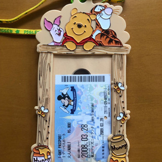 ディズニーランド パスポートケース プーさん