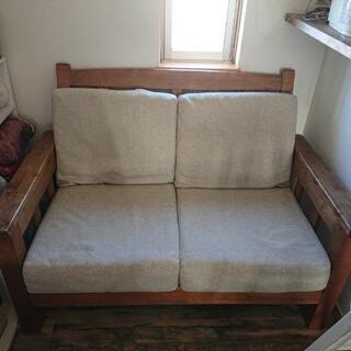 アンティーク2人掛 ソファー