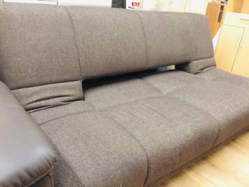 お買い得なソファーベッド（ブラウン）を販売中です!!