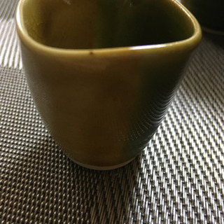 瀬戸織部焼酒器セット　小林利山作の画像