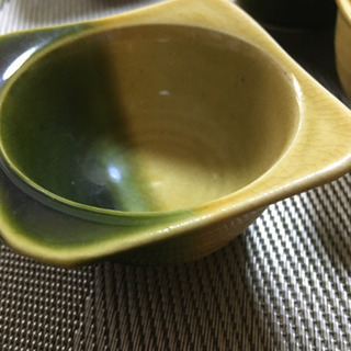瀬戸織部焼酒器セット　小林利山作の画像