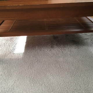 アジアン風ローテーブルです。の画像