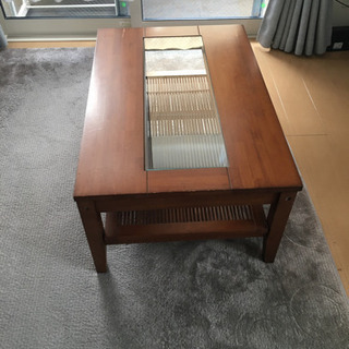 アジアン風ローテーブルです。の画像