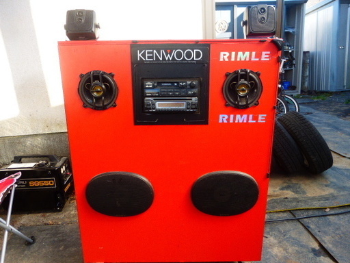 カーオーディーオ　ディスプレイセット　CD　カセット　アンプ　コンバーター