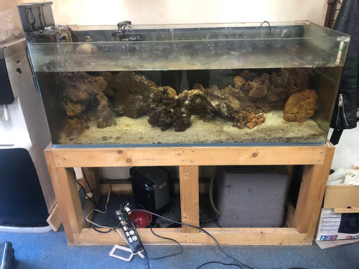 1200曲げ水槽色々セット