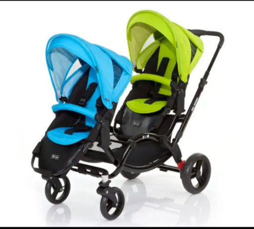 ABC Zoom フレーム　2人乗りベビーカー　対面　双子　年子