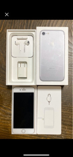 純正Simフリー  iphone7 128GB 中古 