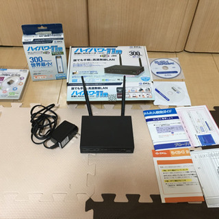 無線LANルータ　USBアダプタ　Bluetooth USB