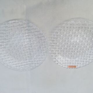 新品未使用　ボサノバ　丸型ペアプレート