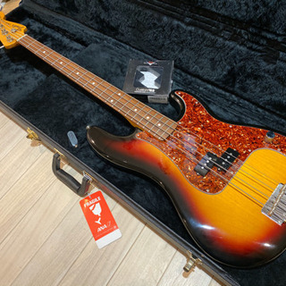 Fender プレシジョンベース　アメビンボディ！
