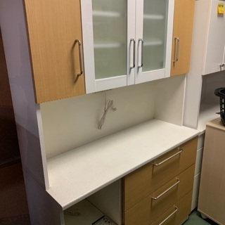 食器戸棚 キッチンボード 中古 お持ち帰りは大幅値引き