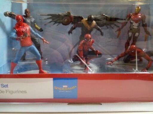 新品 スパイダーマン ホームカミング フィギュアセット