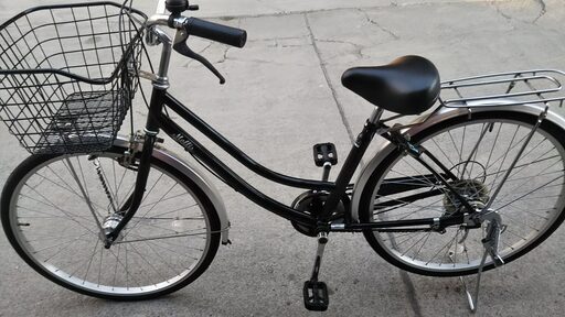 自転車　２６インチ　センサーライト　６段変速