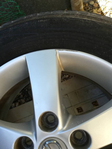 【値下げ】マツダ プレマシー純正ホイールTOYOタイヤ 4本セットチェーン付
