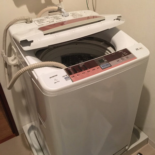 2014年製日立7kg BEATWASH BT-7TV自動お掃除　風呂水　洗濯機あげますの画像