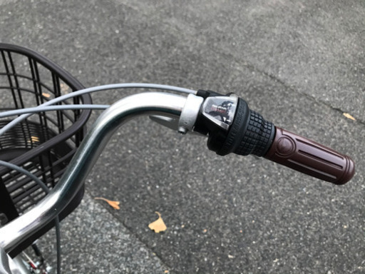 2019年7月購入6段変速26インチ自動点灯軽量アルミフレーム　シティサイクル