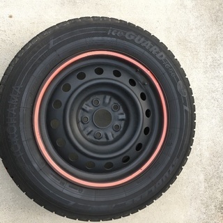 アルファード 純正スチールホイール スタットレス 4本の画像