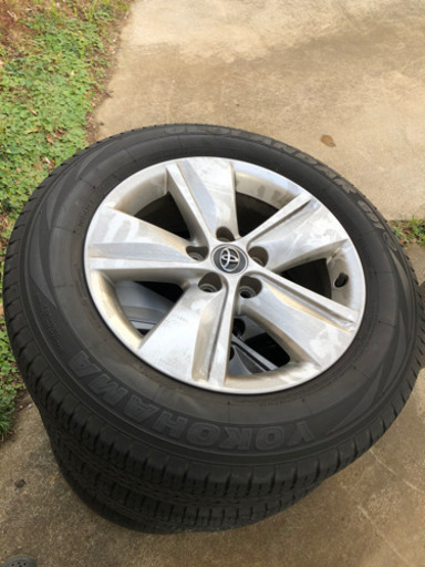 ハリアー　60系　純正　ホイール　タイヤ　4本セット