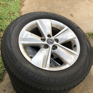 ハリアー 60系 純正 ホイール タイヤ 4本セット