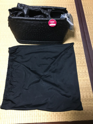 未使用  オーストリッチ革のセカンドバック